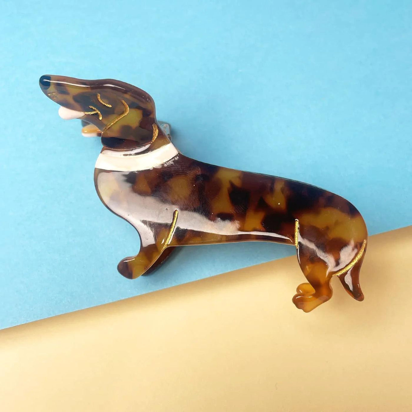 Pince à cheveux Teckel