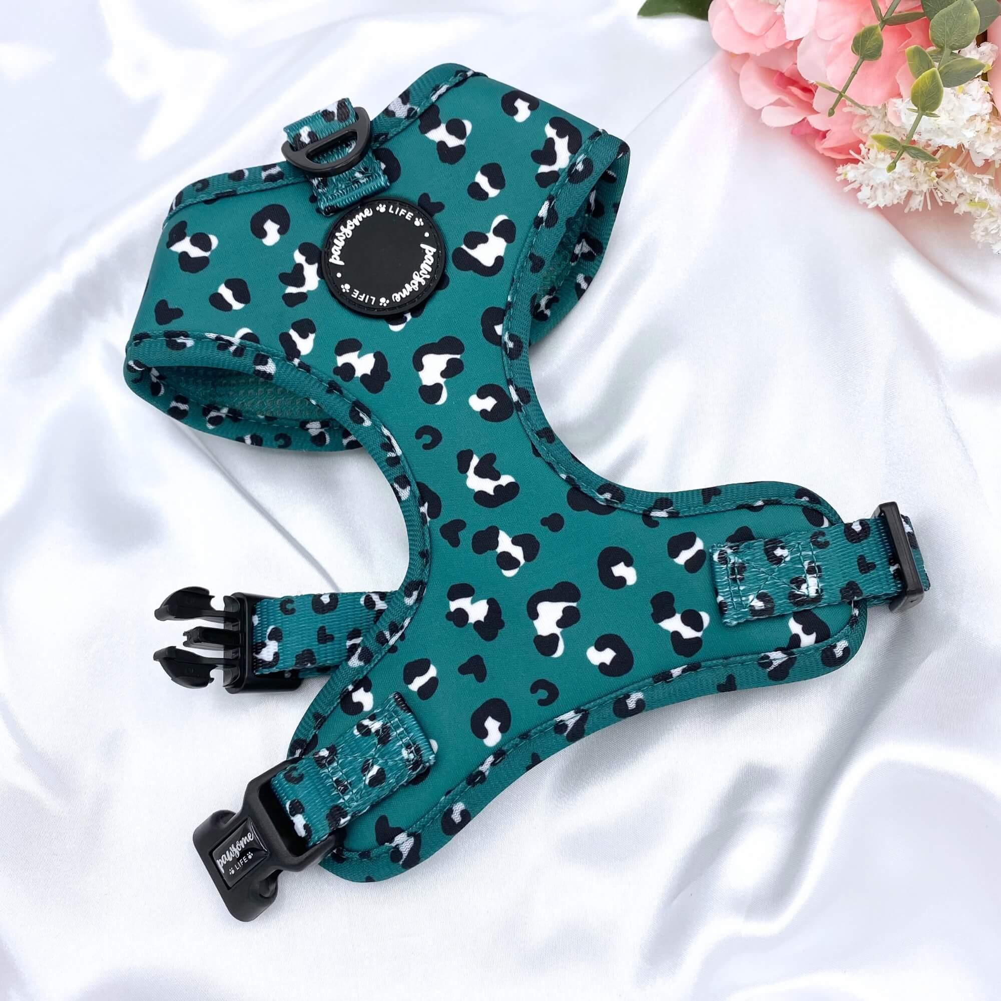 Green Leopard Harness