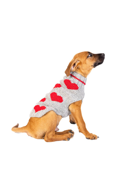 Wollpullover Hearts