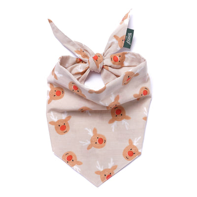 Weihnachtsbandana Rudolph