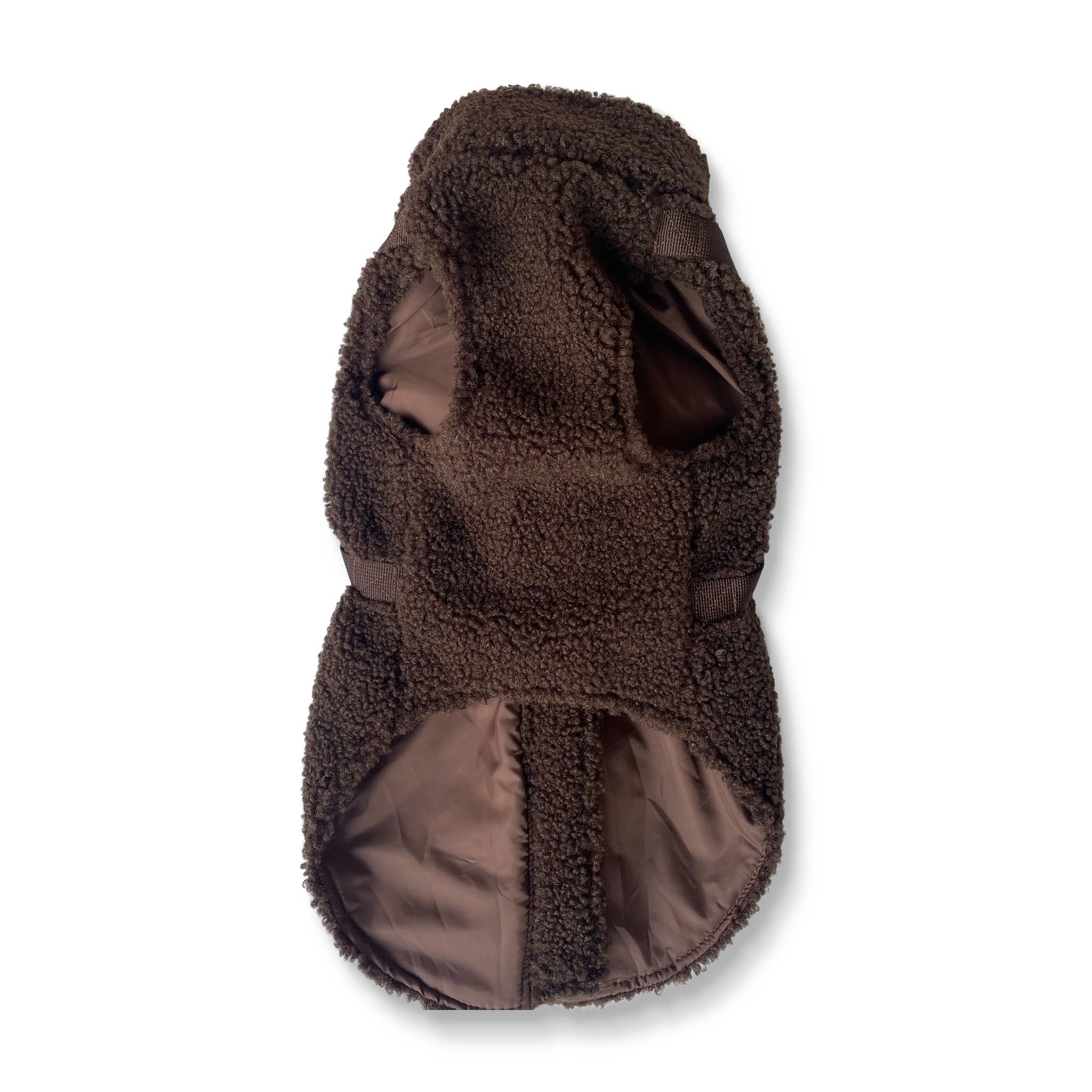 Manteau Teddy avec harnais intégré