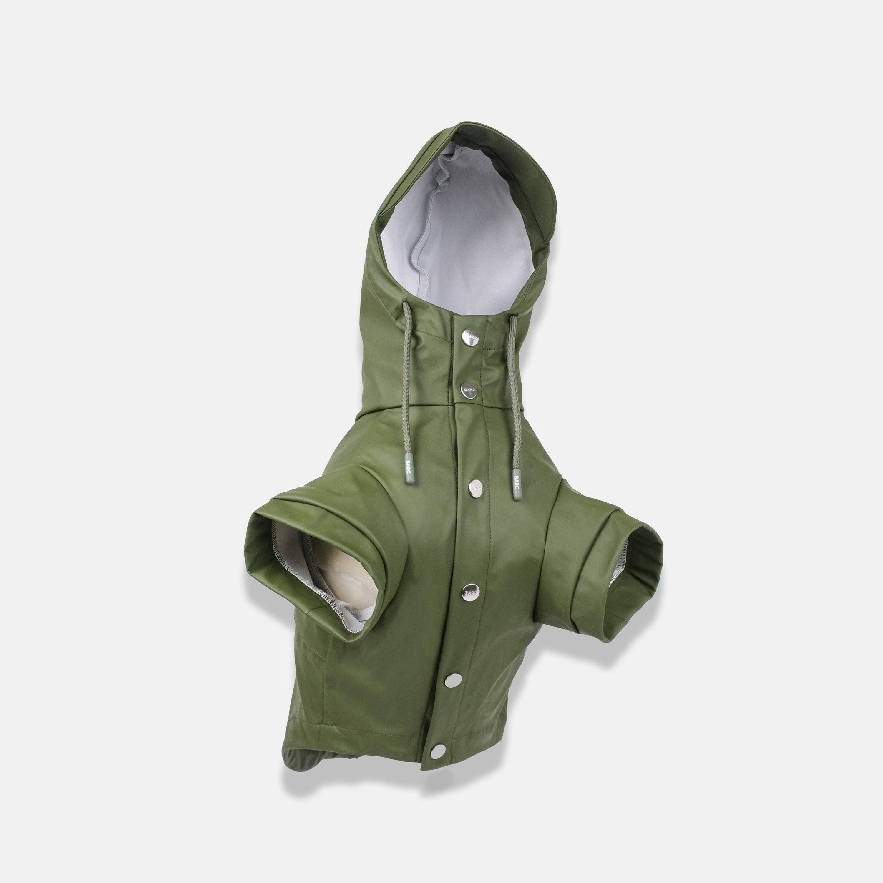 Imperméable recyclé kaki
