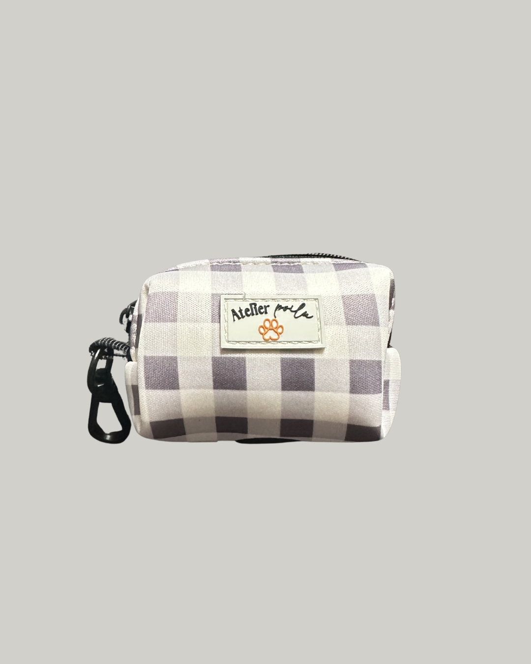 Sac à caca Vichy moka