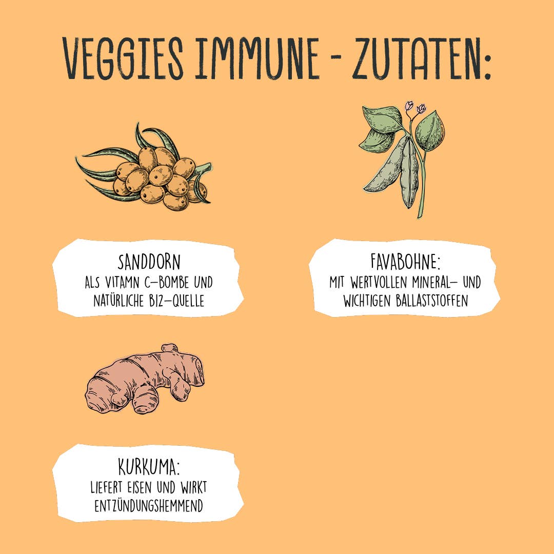 Friandises végétales Immunité