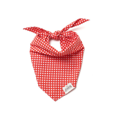 Bandana Vichy Rouge