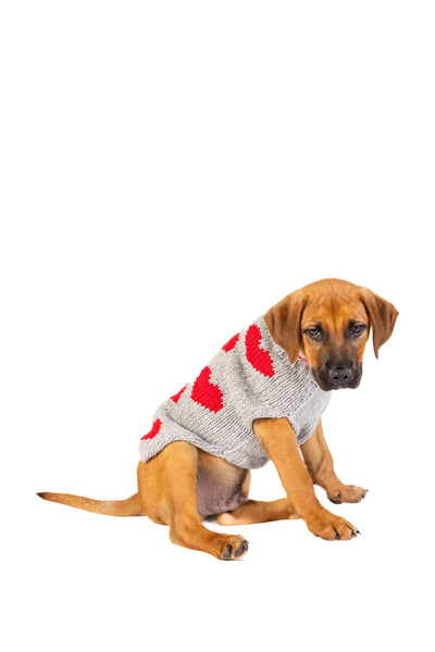 Wollpullover Hearts