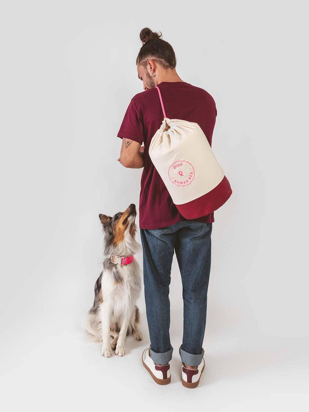 Lit nomade pour chien