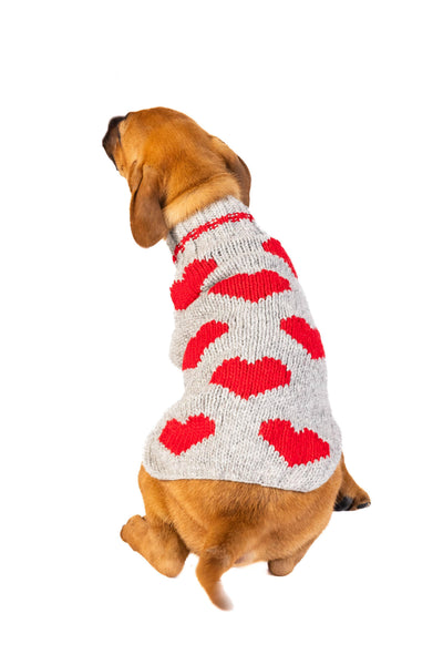 Wollpullover Hearts