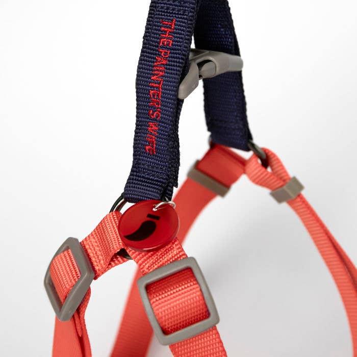 Sonia Harness - Navy &amp; Vermillion