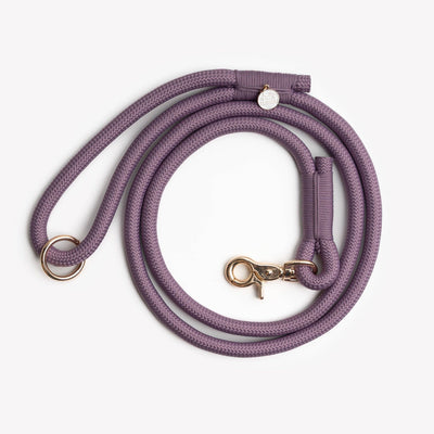 Guinzaglio in corda intrecciata Furlou Lilas