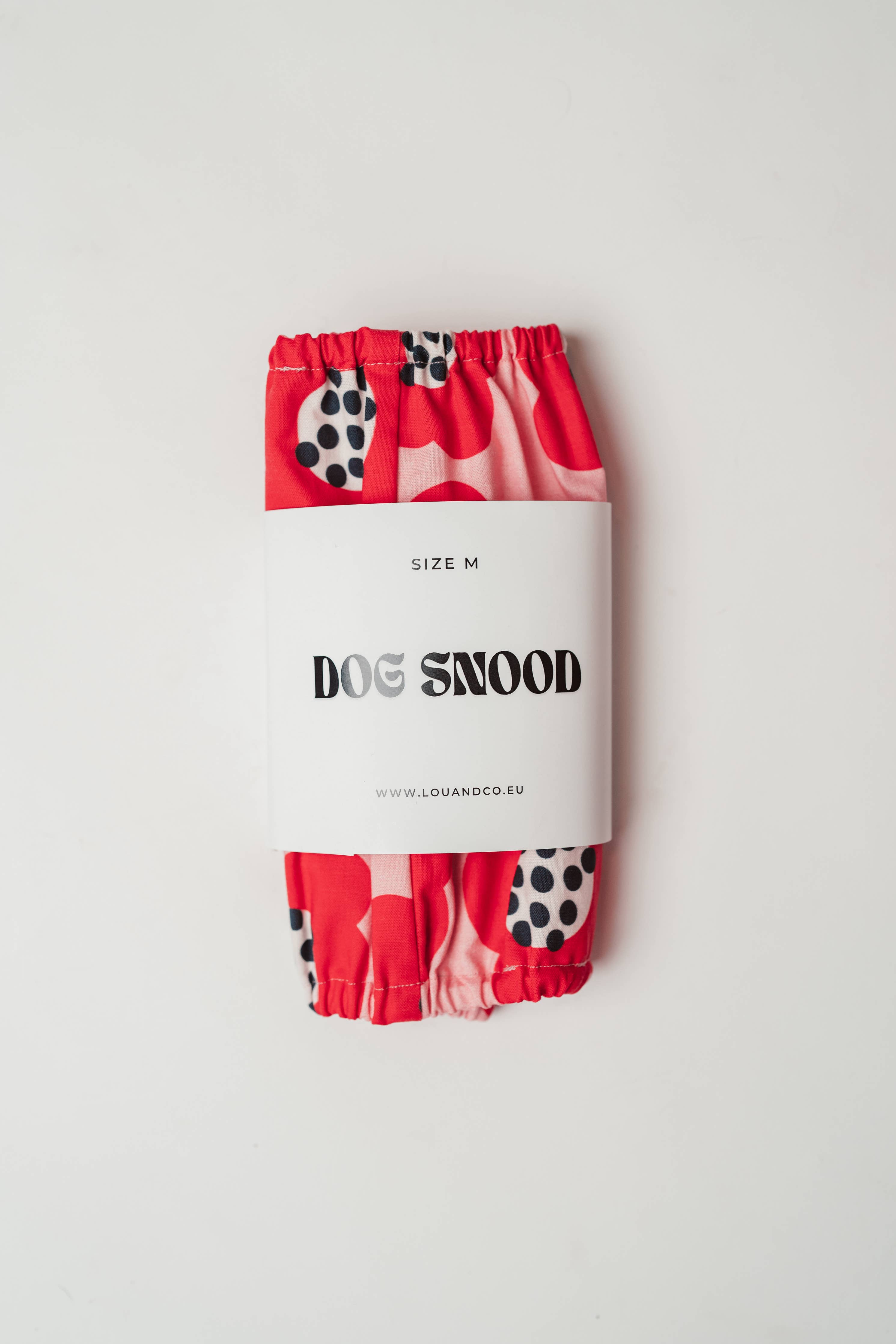 Snood pour cocker Red Flowers