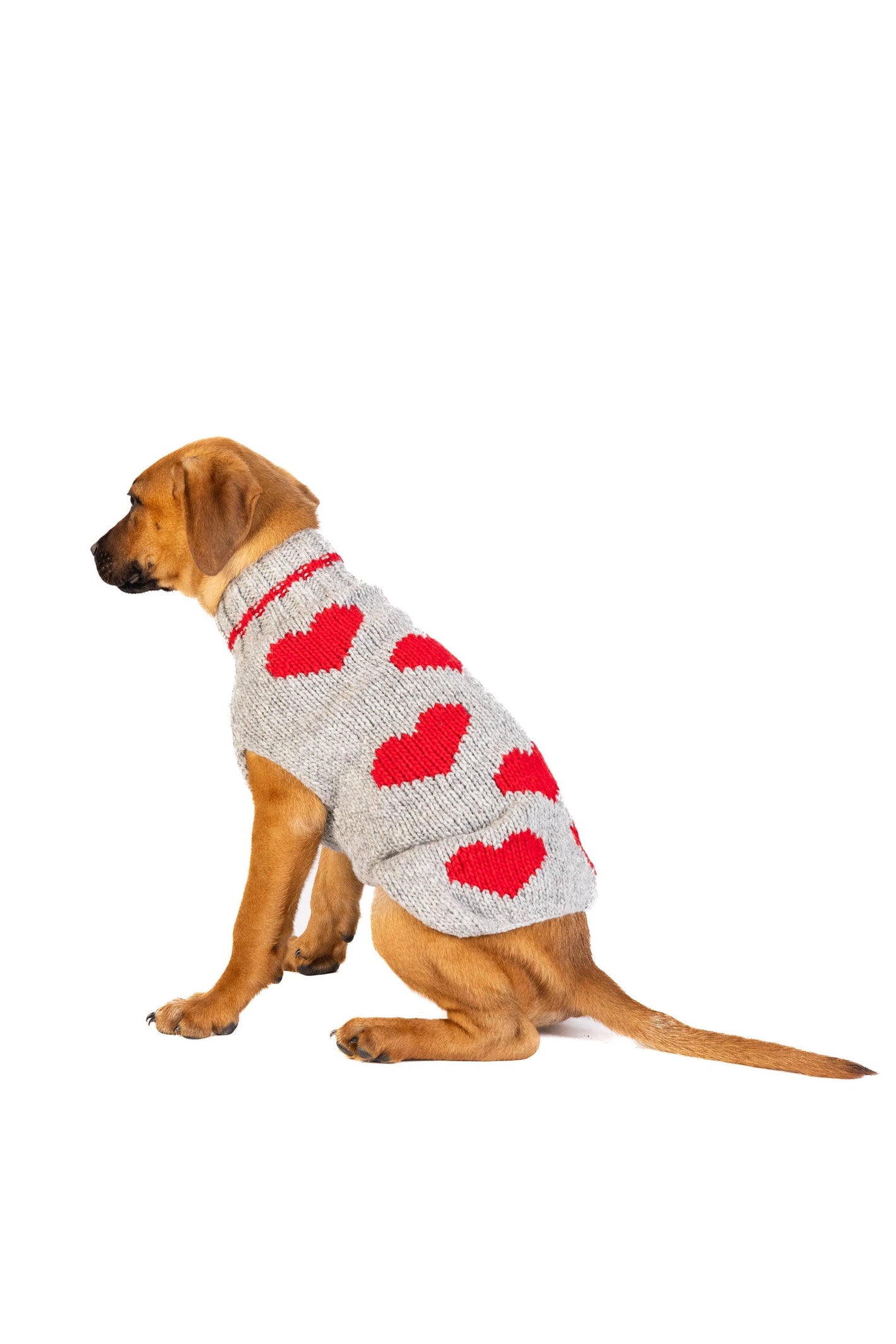 Pullover in lana Hearts