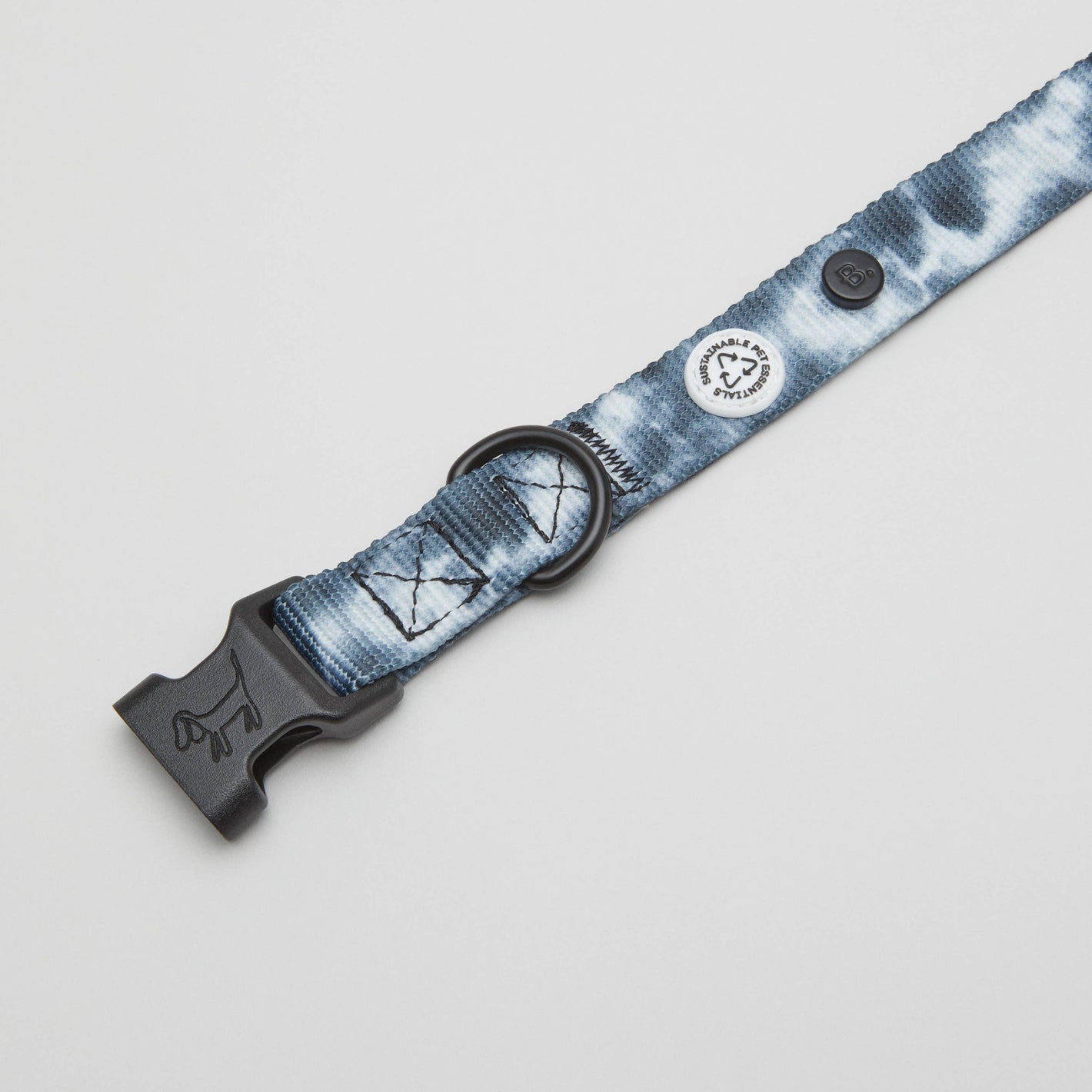 Collare Tie & Dye nero