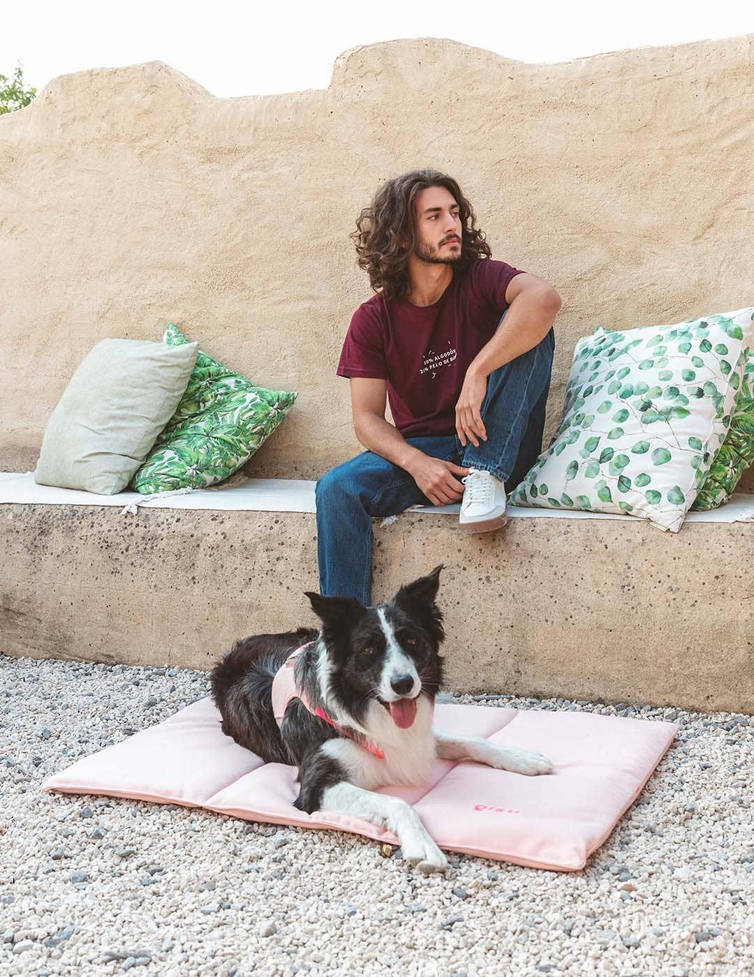 Lit nomade pour chien