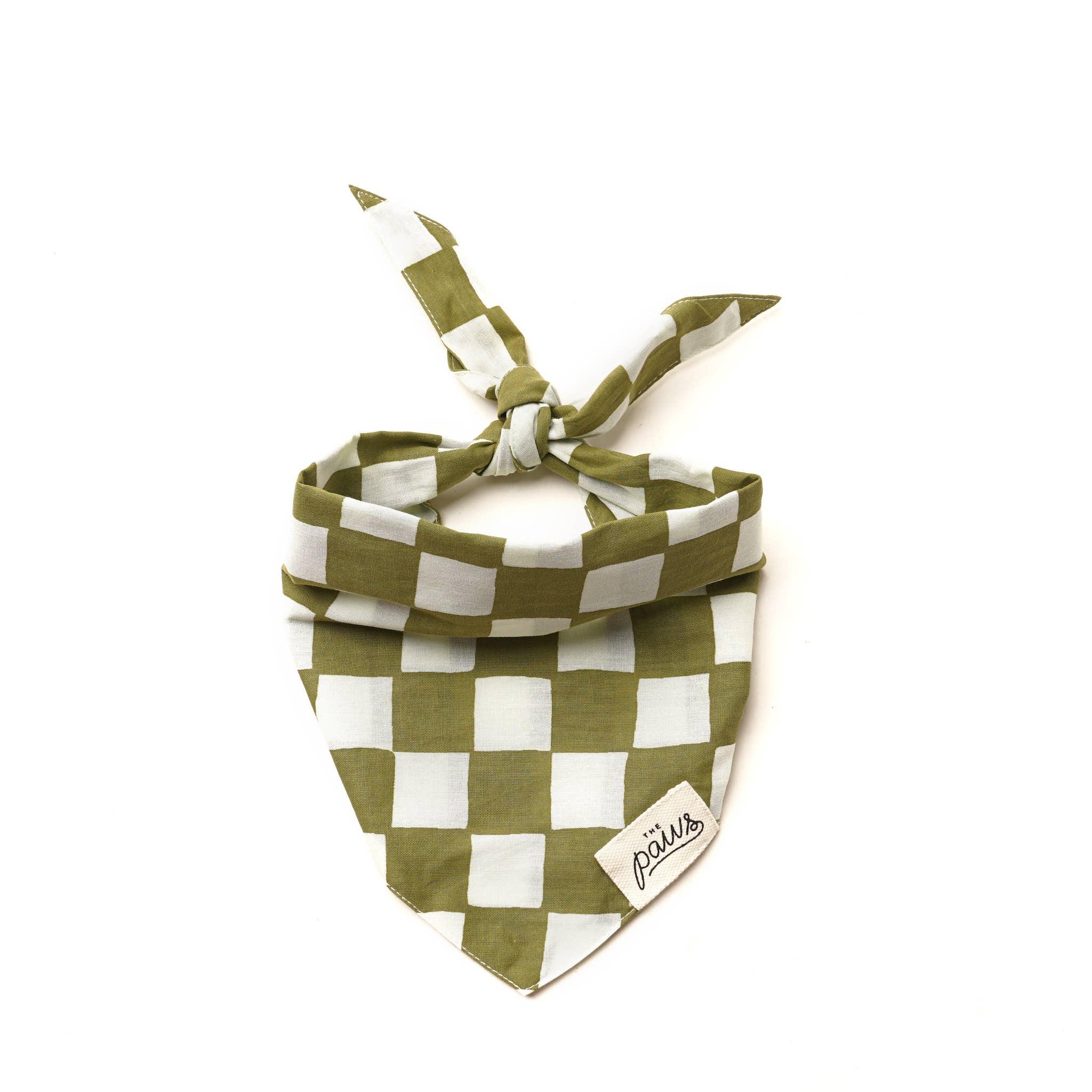 Checkered bandana