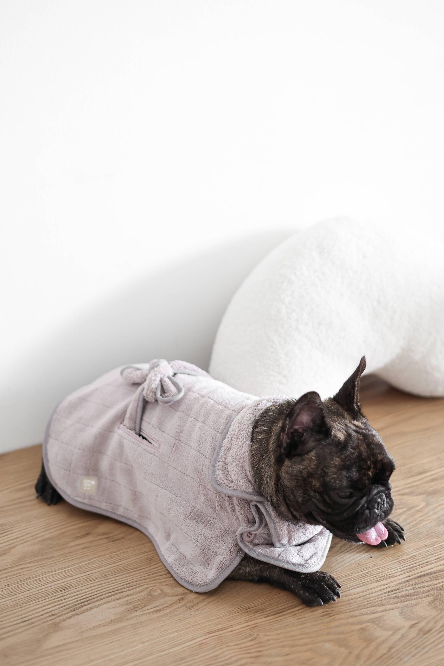 Accappatoio oversize rosa