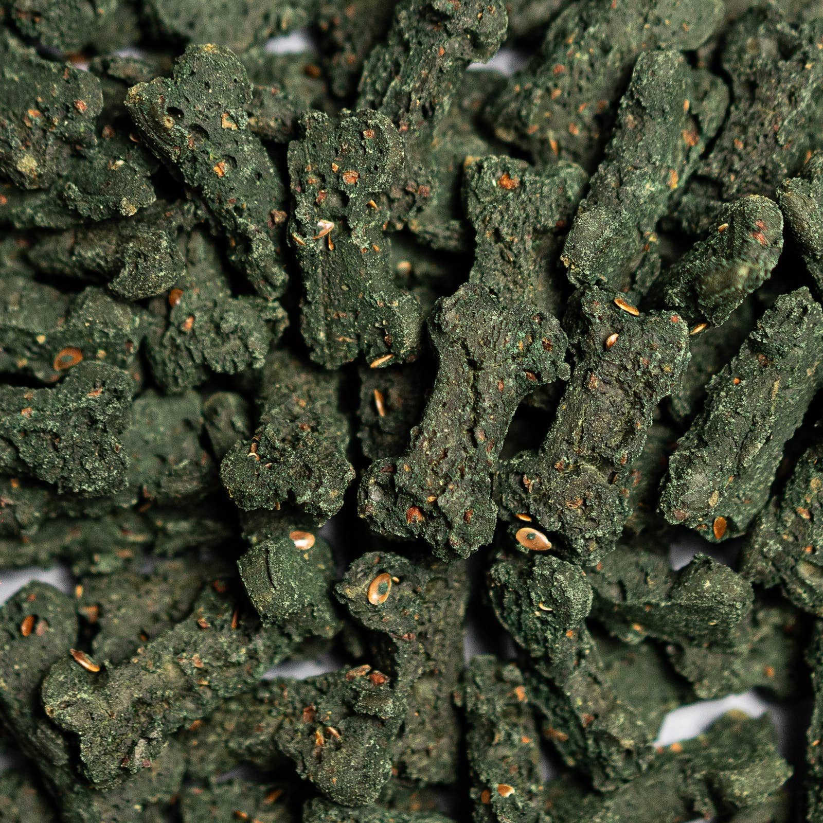 Friandises à la spiruline et carotte