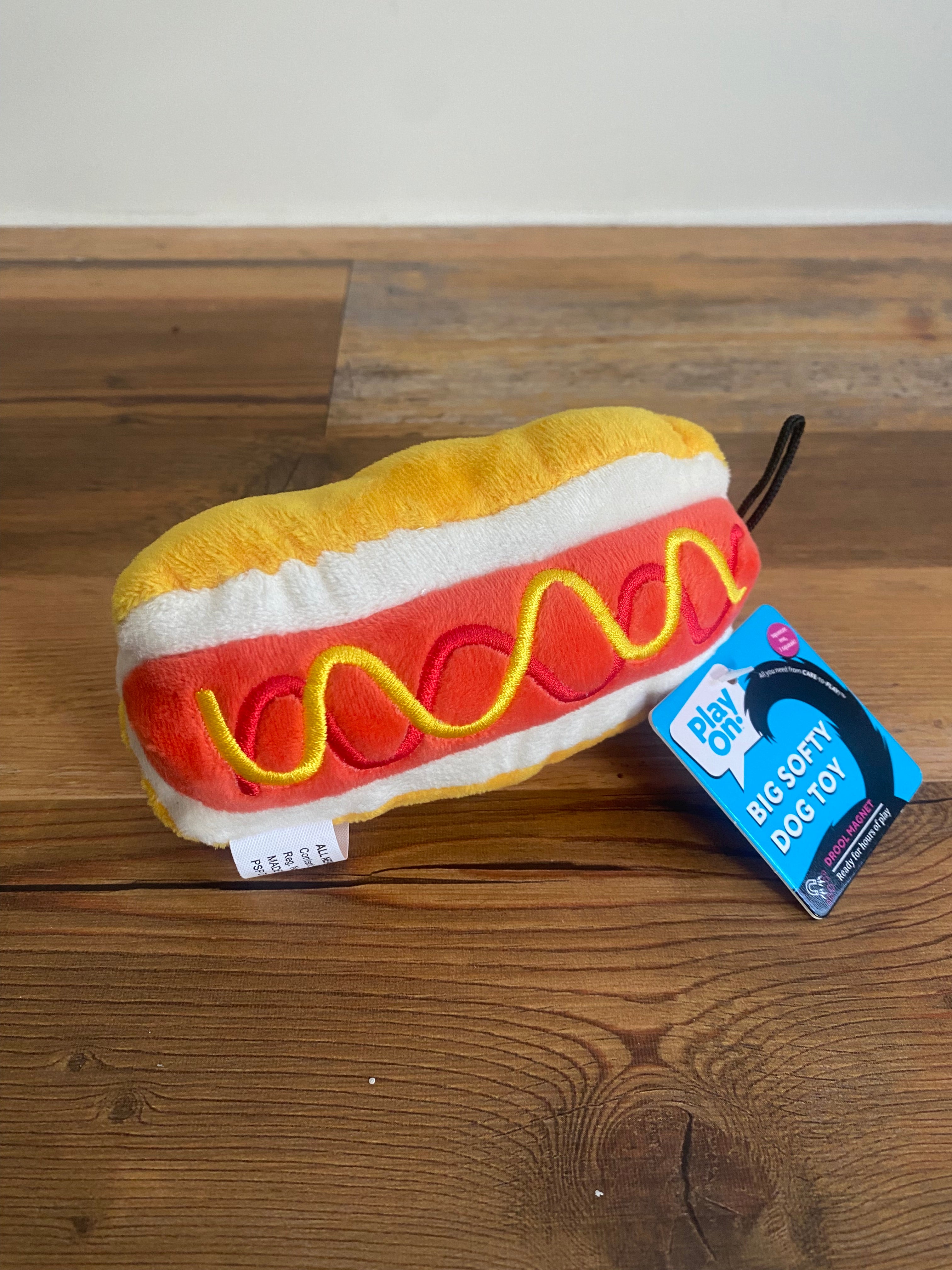 Jouet peluche Hot Dog