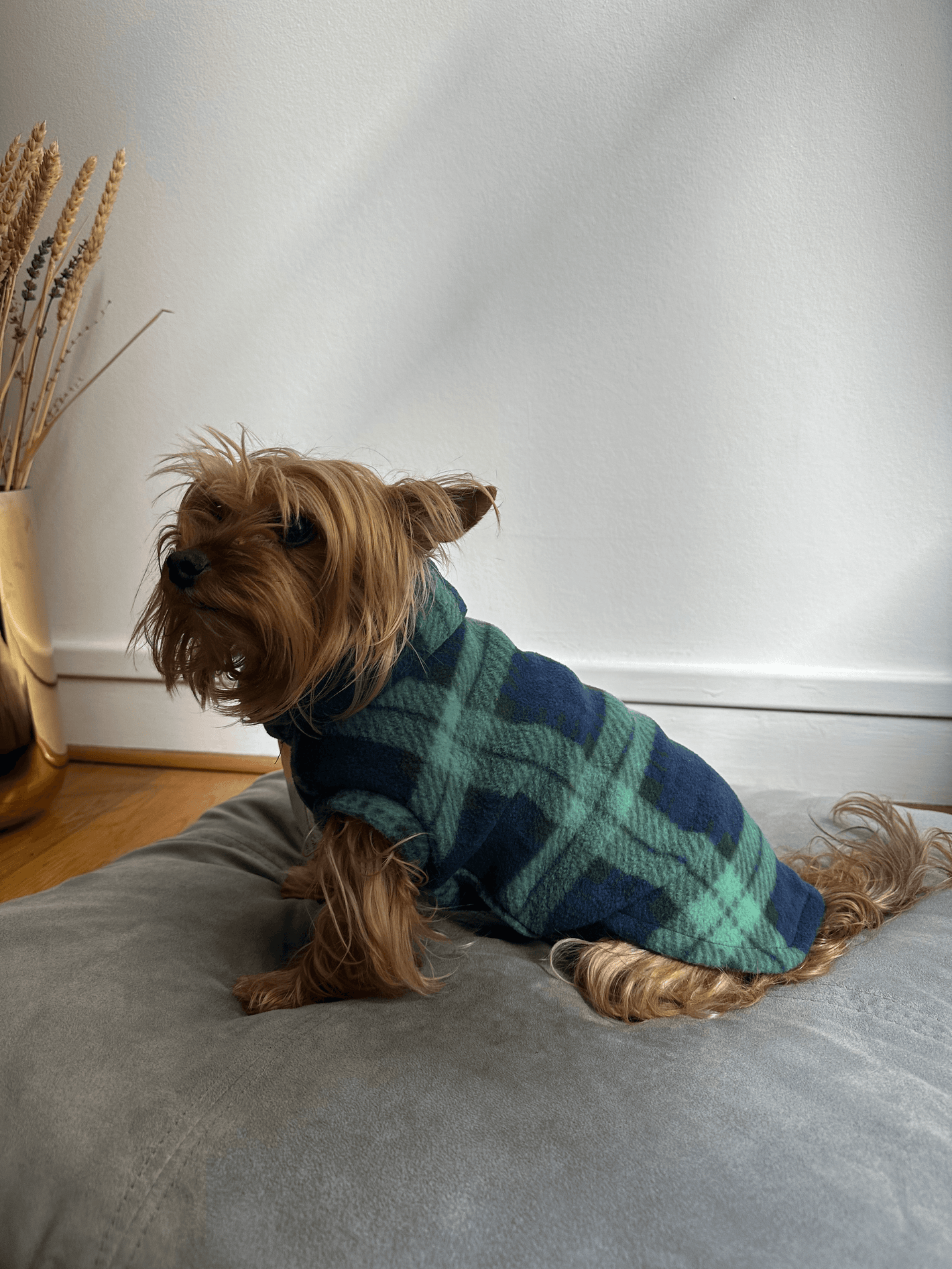 Thermal fleece sweater