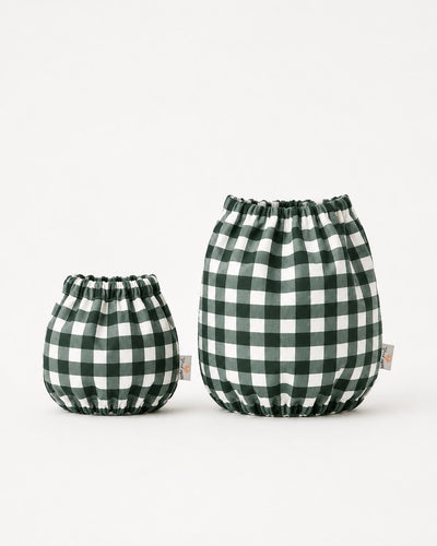 Snood pour cocker Vichy Vert