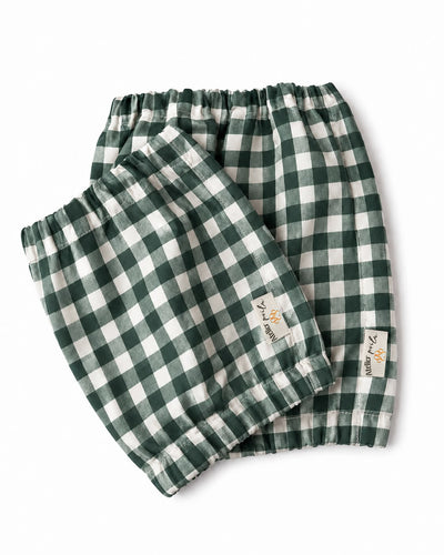 Snood pour cocker Vichy Vert