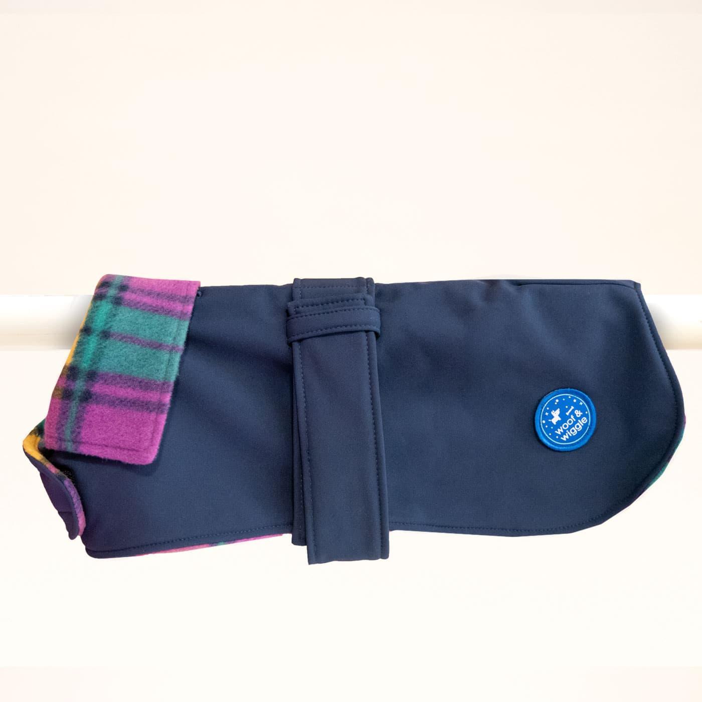 Softshell-Mantel für Hunde vom Dackel-Typ