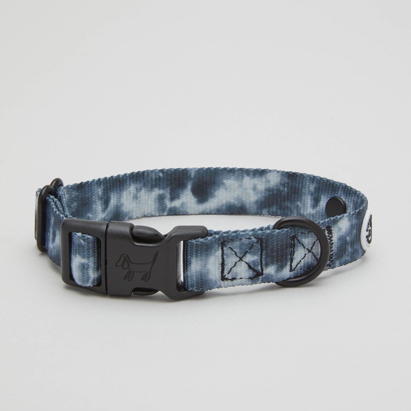 Collare Tie & Dye nero