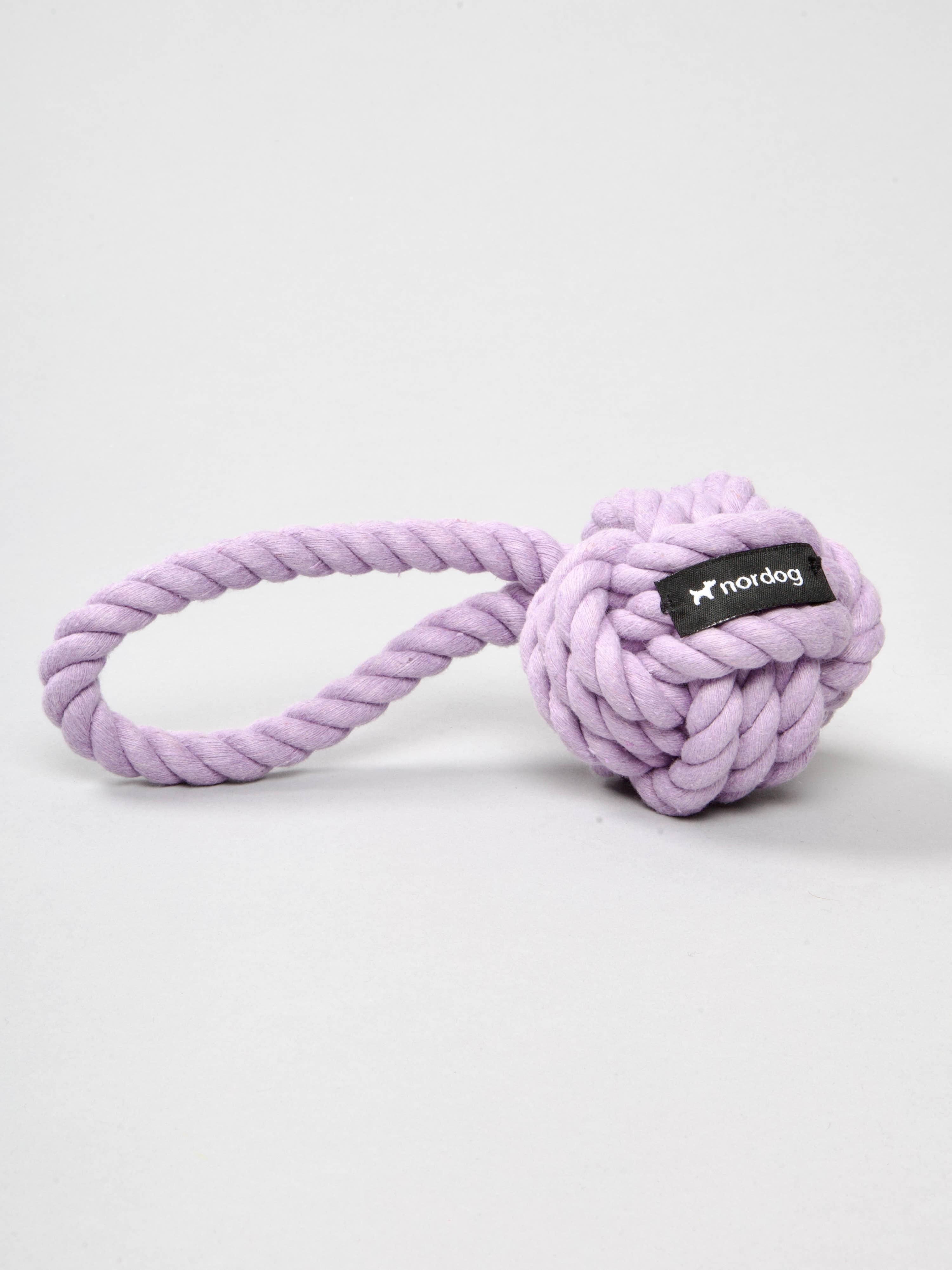 Purple rope toy